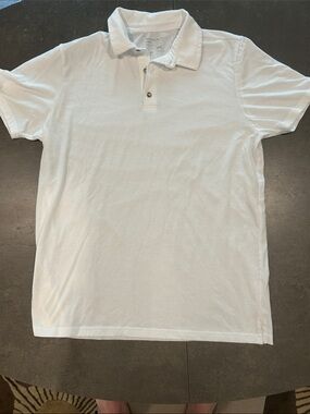 Fresh Clean Tees Men's White Polo Shirt